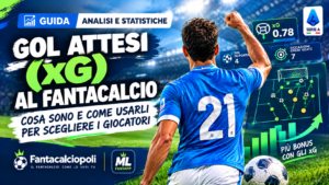 Gol attesi (xG) al Fantacalcio: come usarli per scegliere i giocatori.