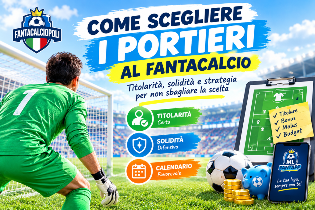 Come scegliere i portieri al Fantacalcio