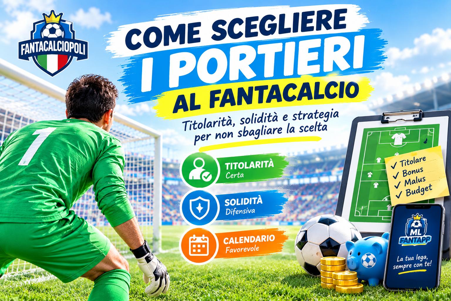 Come scegliere i portieri al Fantacalcio